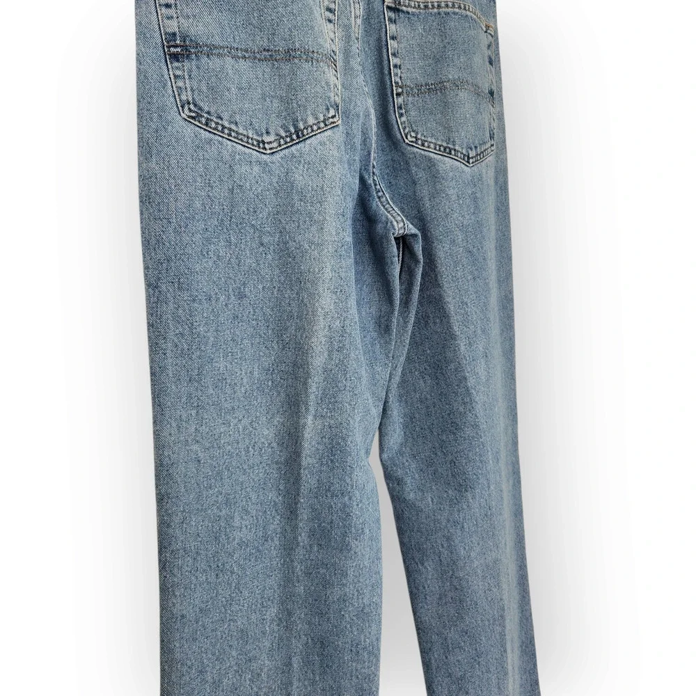 Vintage 90s Mens Tommy Hilfiger Tommy Classic Straight Leg Jeans Loose Fit 34 - Picture 9 of 11